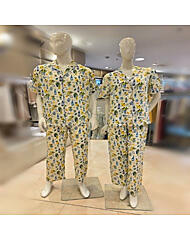 AMP4628SAWP4628S_커플 반팔프린트4628S파자마세트