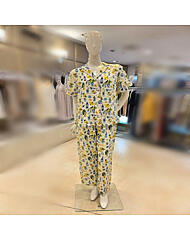 AWP4628S_여성반팔4628S프린트잠옷