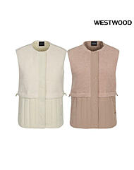 WN3WCVT632_우먼 우븐 믹스 플리스 베스트