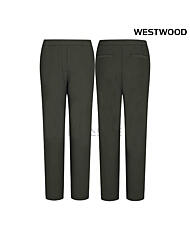 WO4WCPT552_우먼 트리코트 본딩 밴드팬츠