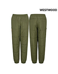 WO4WNPD582_우먼 포켓 퀄팅 팬츠