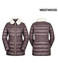 WM4WCDM112GY_퍼 중량 다운 여성 자켓GY