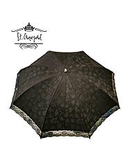 JPSCP10001BK_쌩크로포드 일자레이스 자가드양산BK