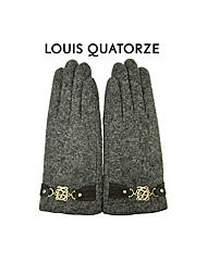 FGLQW20015DG_LQ 모 숏 체인 장식 여성 장갑