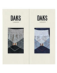 25818_닥스신사 면중목 투톤 다이아 2족세트