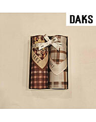 DAN83_남녀2매 나염 손수건 세트