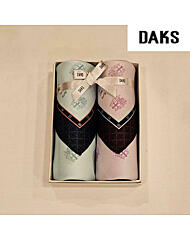 DKD14_남녀2매 나염 손수건 세트