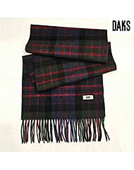 FKI042I_램스울 체크 모직 머플러