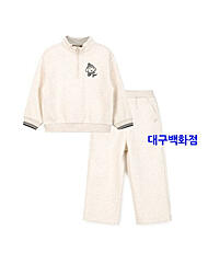 P2545T111P212_아동 아노락 집업 기모 상하복 세트