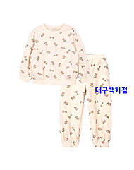 P2545T152P254_아동 여아 벨로아 체리 상하복 세트