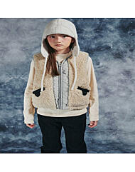 AZI4VT01BG_베이지 보아털 베스트