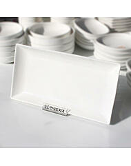 _본차이나 므아레블랑 직사각접시