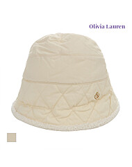[올리비아로렌] 자수 패딩 벙거지햇_VYCXE3Z9322