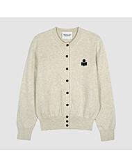 [럭스덕/국내당일] 이자벨마랑 25FW 모나 여성 R넥 가디건 라이트그레이 CA0115FA C1L17E 02LY