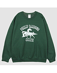 [럭스덕/국내당일] 와일드동키 23SS 콜츠 그래픽 맨투맨 그린 FG-COLTS FOREST GREEN