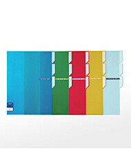 [알파] 섹션홀더 3분류 비비드컬러칩 A4 (색상선택)