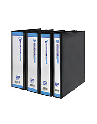 [알파] (흑)투명D링바인더 AT (A43공9cm)