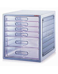 [시스맥스] 서류함 LUX멀티6단 10006(W300xD358xH334mm)