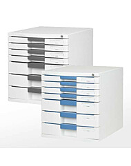 [시스맥스] 서류함 뉴맥스 KEY 10307 7단 (W305xD360xH325mm2컬러)