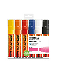 [모로토우]아크릴마카세트15mmx6색 Basic1 459