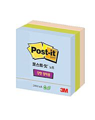 [3M] 포스트잇 친환경노트 654-SSNRC 멀티팩(90매x3패드)