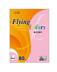 [삼원] OA용지 플라잉칼라 파이롯 P45(진녹색) A4 80g 25매