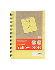 [알파] 스프링노트 옐로우노트 (A4좌철)