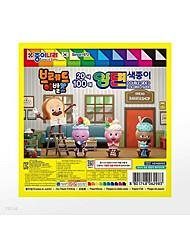 [종이나라] 색종이 양면 브레드이발소 (20색100매)