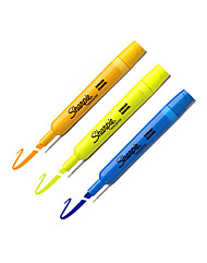 [샤피] 형광펜탱크파스텔세트 옐로우,블루,오렌지