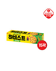 [롯데] 하비스트 오리지널 100g 15곽 세트