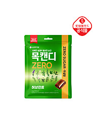 [롯데] 목캔디 제로 허브 민트 72g 봉