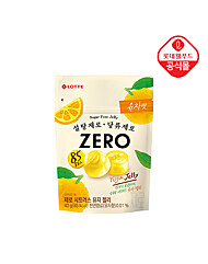 [롯데] ZERO 시트러스 유자 젤리 40g