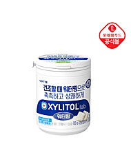 [롯데] 자일리톨 껌 랩워터링 100g 용기