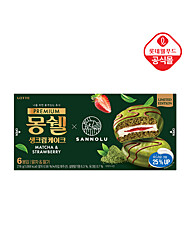 [롯데] 프리미엄 몽쉘 말차&딸기 216g