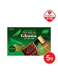 [롯데] 가나 프리미엄 말차 랑드샤 쇼콜라 13봉입 x 5곽(총 65봉)