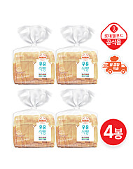 [롯데] 기린이네 우유 식빵 (420g) x 4봉