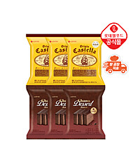 [롯데] 기린이네 카스테라 6봉(가나 쇼콜라3+오리진3)