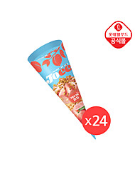 [롯데] JOEE 그릭요거트 피치 콘 150ml x 24개