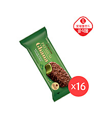 [롯데] 가나 아이스 말차초코 크럼블바 80ml 16개 세트