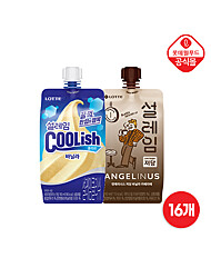 [롯데] 설레임 160ml 16개 세트(바닐라 8+까페라떼 8)