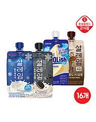 [롯데] 설레임 160ml 16개 세트(밀크 4+쿠앤크 4+바닐라 4+까페라떼 4)