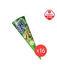 [롯데] 월드콘 말차 160ml x 16개
