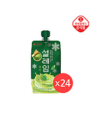 [롯데] 설레임 말차 160ml x 24개