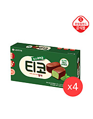 [롯데] 티코 말차 15봉입 510ml  x 4개