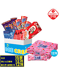 [롯데] 맛과 재미 한박스! 월드콘/찰떡/티코  27개