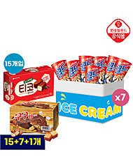 [롯데] 구구/티코/월드콘 완벽조합 3종 세트