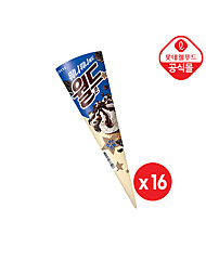 [롯데] 월드콘 쿠앤크 16개 세트