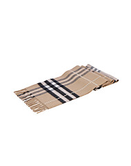 버버리 체크 스터드 캐시미어 스카프 베이지 80505351