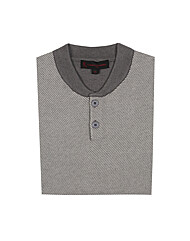 BNP 혼방 그레이 버튼넥 오픈베스트 RP3-L03-3