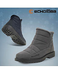 [에코로바]남성 퍼 따뜻한 안감 패딩 털부츠 ER0301